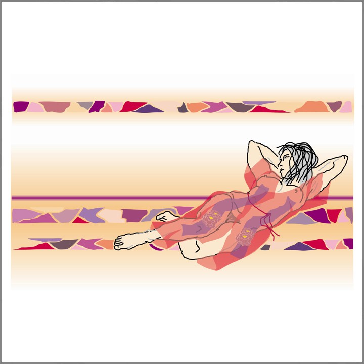 2002 Vrouw in kimono